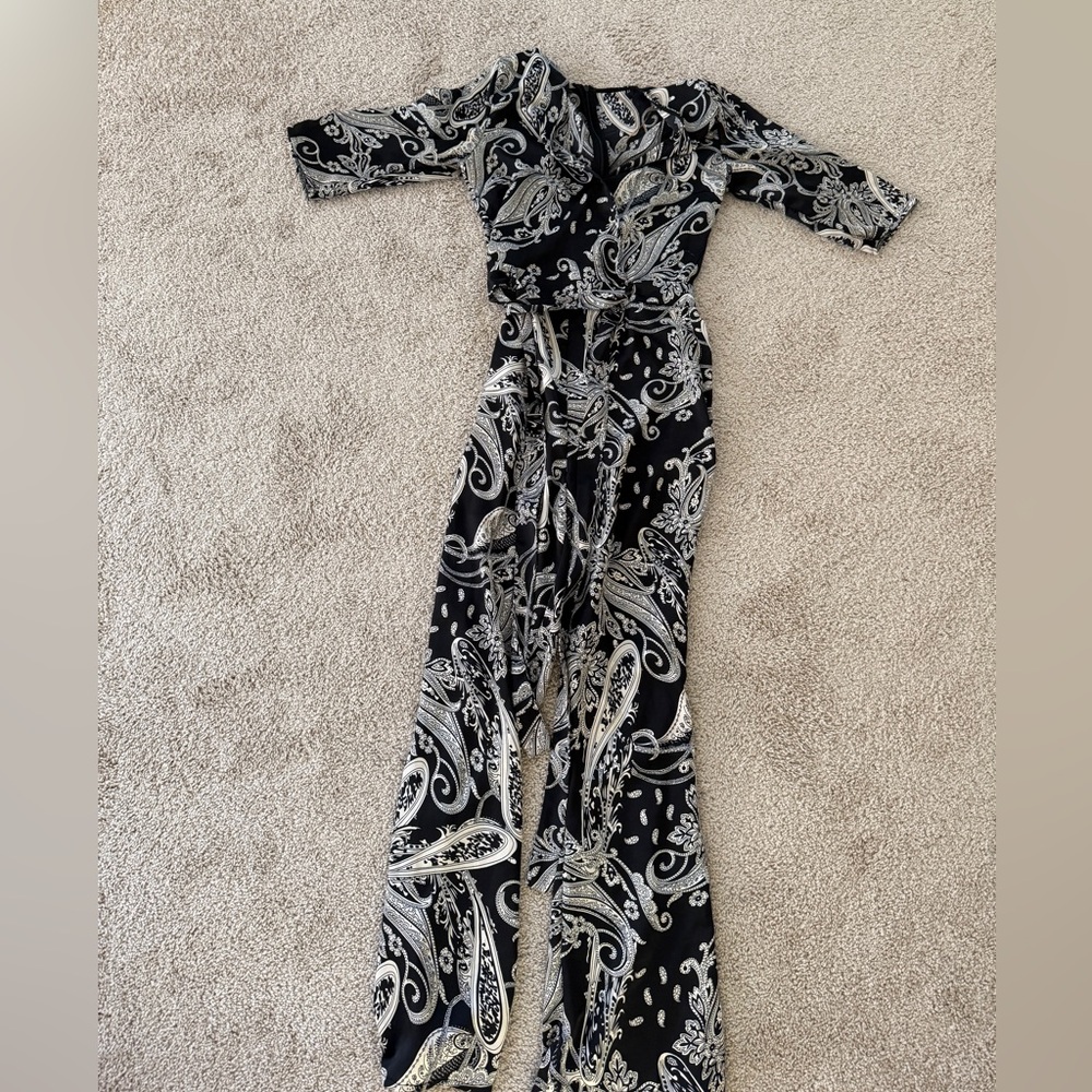 ASOS parsley print jumpsuit